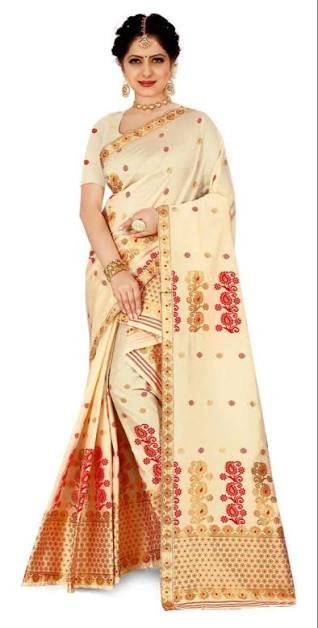 Pure Silk Mekhela Chador